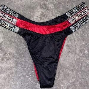 NWT Victoria’s Secret Shine Strap Panties!